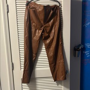 Old Navy Women's Brown Straight Leg Pants